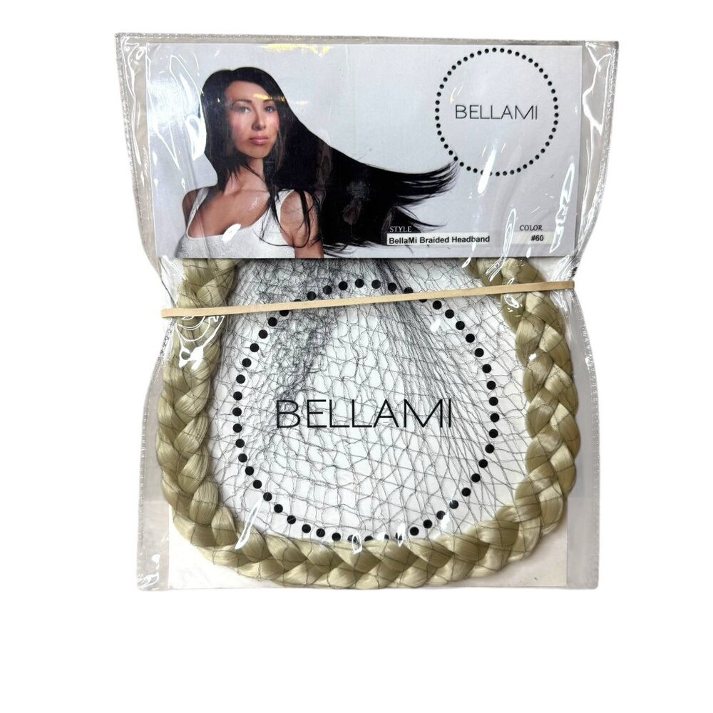 BellaMI Braided Headband Blond 60 Synthetic Hair Extensions New